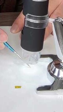 Painting Under A Microscope ( WORLDS TINIEST PAINTING) #artchallenge