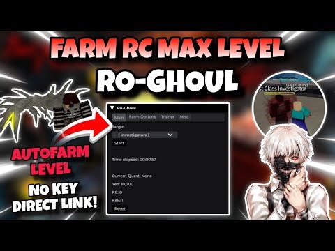 [No Key]🩸Ro-Ghoul Script Pastebin Autofarm RC Cells, Reputation, AutoQuest, AutoTrain Instant