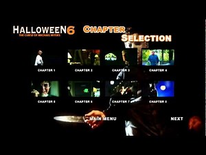 HALLOWEEN 6 PRODUCER'S CUT DVD Menu