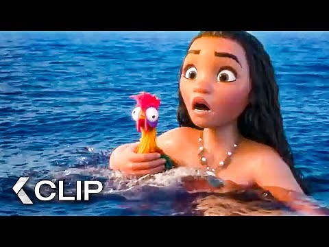 Hei Hei on an Adventure - MOANA Movie Clip (2016)