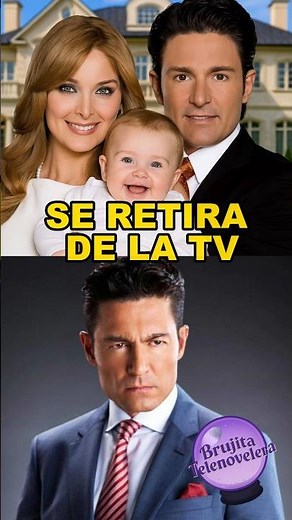 Fernando Colunga RETIRES from TV #news