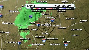 WIND DRIVEN RAIN ARRIVES THIS MORNING - Falling temps changes rain to snow later today. Quite the forecast on WDRB Mornings | WDRB Weather