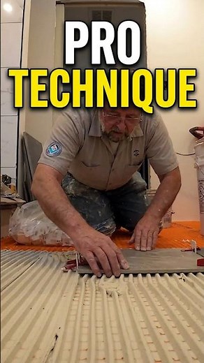 Tile floor installation #diy #tiles #tilefloors