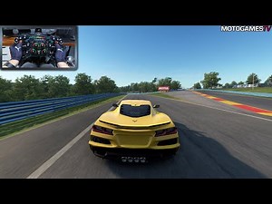 Automobilista 2 - Chevrolet Corvette C8 Z06 at Watkins Glen | Moza DD R9 Gameplay