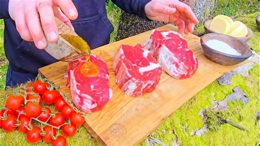 The campfire steak sizzle that will relax your soul