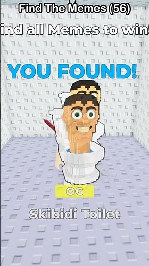 Skibidi Toilet - Find The Memes (56) Skibdi dop dop yes yes song meme #roblox #meme #findthememe