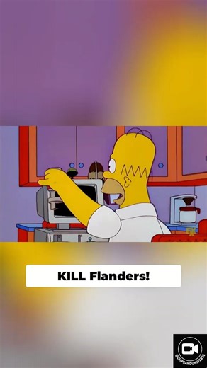 Homer Commands Computer To KILL Flanders!