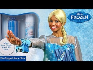 Disney Frozen Elsa Magical Snow Glove with Queen Elsa ! || Disney Toy Reviews || Konas2002