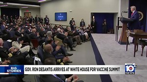 2.2K views · 27 reactions | LOCAL 10 RIGHT NOW! Florida Gov. Ron DeSantis traveled to the White House for a COVID-19 vaccine summit with President Trump, and Miami-Dade County announced a new campaign to stop the spread of the novel coronavirus. Local 10's Louis Aguirre and Nicole Perez have the latest. | WPLG Local 10 | Facebook