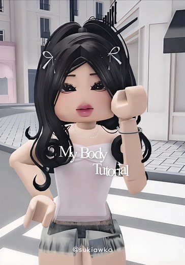 How to Create Aesthetic Body Tutorial in Berry Avenue Roblox