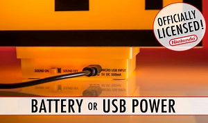 Question Block Light: Officially licensed Super Mario Bros. lamp.