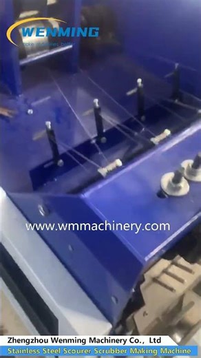 Stainless Steel Scourer Scrubber Making Machine