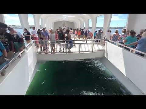 Arizona Memorial in Pearl Harbor.