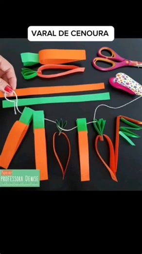 Varal de cenourinhas de Páscoa 🥕🐇 Não é uma fofura? Tem mais ideias pra Páscoa na minhaloja! O link tá na minha bio 🤩 Clica aqui👉 @papodaprofessoradenise #papodaprofessoradenise #pascoappd #ProfessorasDoBrasil #professorasdoinstagram #SalasdeAuladoBrasil #AdoroPascoa #coelhinhodapascoa #coelhinhodapáscoa #felizpascoa #felizpáscoa #Pascoa #Páscoa #PascoanaEscola | Papo da Professora Denise