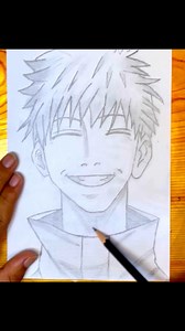 1.9K views | Easy Gojo Satoru drawing tutorial for all skill levels #art #artistsoninstagram #artwork #artoftheday #artist #artofinstagram #fyp #trending #shorts #switzerland #nature #pencil #naturelovers #pencilportrait #nature #ootd #ootdinspiration #trendingvideos #naruto #drawingforbeginners #drawingoftheday #drawingsketch #fashionpost #sunsets #instaart #pencildraw #sketch #pencil_drawing #pencilsketching #scenery #kakashi | Hema Rasmthalak | Facebook
