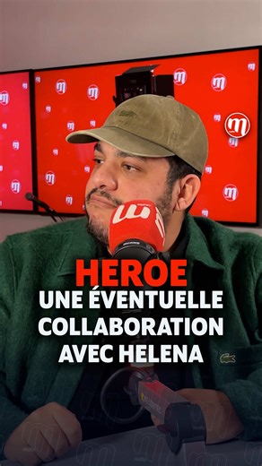 Peut-être une future collaboration entre Heroe et Helena ? 👀 Retrouvez le podcast complet de l’interview sur le site mradio.fr ! 🤫