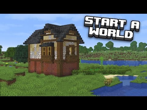 This is how to start a Minecraft World