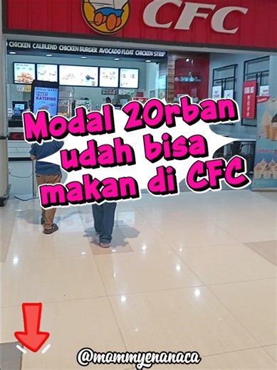 Modal 20rban udah bisa makan di CFC , yuk aku kasih tau caranya gampang banget tinggal kamu klik tag lokasi yang aku sematin, kamu pilih voucher yang kamu mau terus payment nanti dapat barcode yang bisa ditukarkan ke kasir ya beb :) tunggu apalagi yuk ke @cfcindonesia.official #gowithentropi #gofoodieentropi #tiktokgoentropi #pestamakangajian #cfc