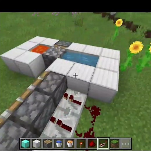 Easy Cobblestone Generator Tutorial #minecraft
