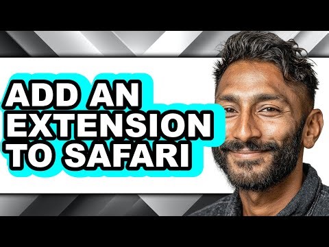 How to Add an Extension to Safari (easy Method)