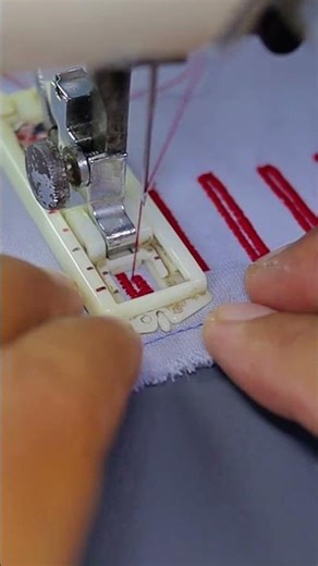 Buttonhole Practice on Vintage Machine #sewing #buttonhole