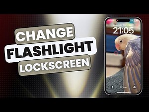 How to Change the Flashlight Button on Your iPhone Lockscreen on iOS 18