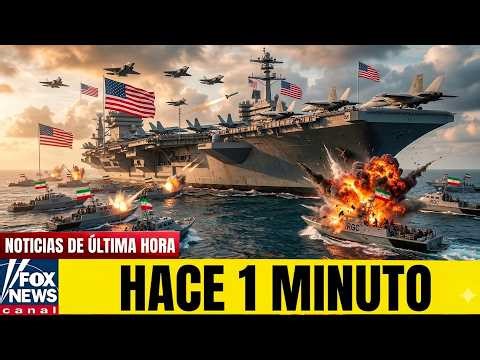 US Aircraft Carrier Crushes Iranian Commandos – 12 Neutralized in Minutes