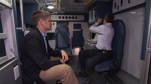 Ambulance lights go off