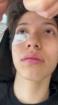 How to Apply Under Eye Pads & Tape Lower Lashes (Beginner Friendly)