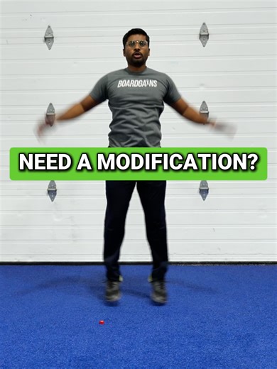 PE TEACHERS & COACHES — save this 👇 Jumping jack modification made simple. • Full jumping jacks • Step-it-out version Same workout. Less impact. More participation. Save this for your next class 🎲💪 #PETeachers #CoachTok #ExerciseModification #JumpingJacks #YouthFitness #BoardGains