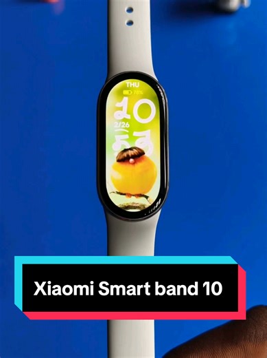 Xiaomi Smart Band 10: in Glacier Silver Features: - 1.72