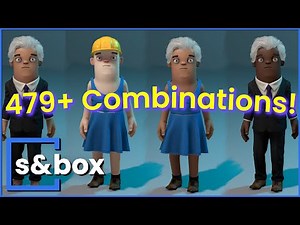 You can customize your character in s&box