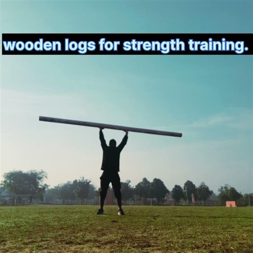 wooden logs workout!