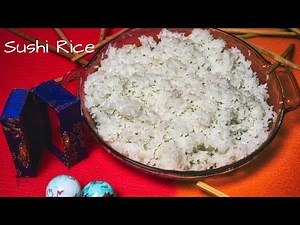How to cook sushi rice in a rice cooker | easy recipe