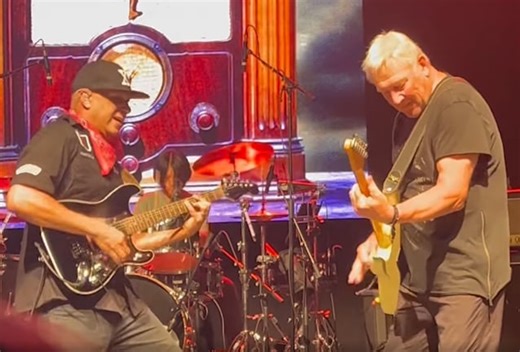 Watch: RUSH's ALEX LIFESON Joins TOM MORELLO For 'Limelight' Performance In Toronto
