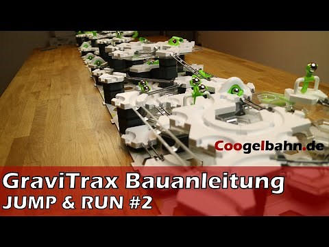 GraviTrax Bauanleitung [JUMP & RUN #2] 🏗️ Schritt für Schritt nachbauen | coogelbahn.de