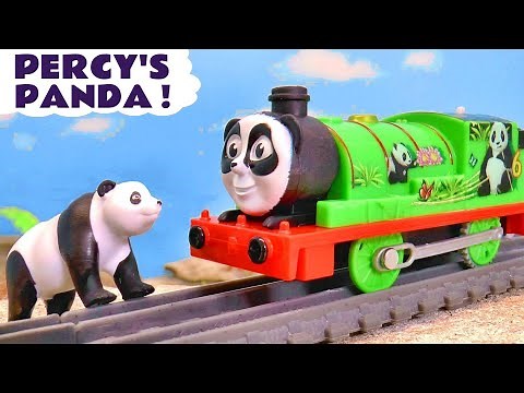 Thomas & Friends Trackmaster Percy Panda Rescue Story