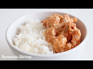 EASY DYNAMITE SHRIMP RECIPE | CRISPY DEEP FRIED SHRIMP COATED WITH DELICIOUS DYNAMITE SAUCE