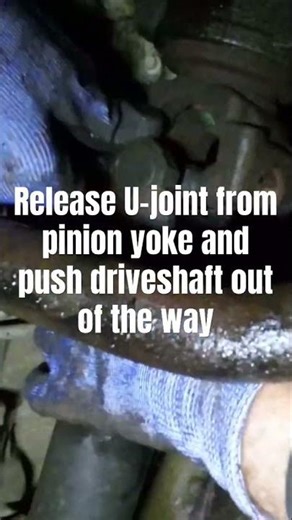 How to remove broken front differential from Chevrolet Silverado.