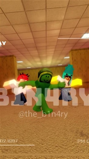 Back Rooms Dance Trend #roblox #basketideas #helpmemakethismakesense