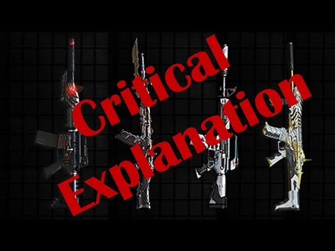 Crossfire how Scarlight and Critical Vip Weapons work in ZM?