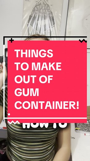 Creative DIY Projects Using Gum Containers