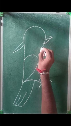 how to draw a birds with a number 1&2