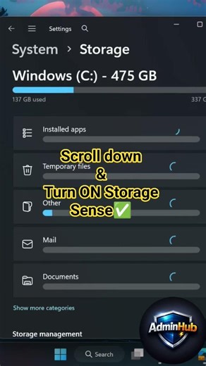 Hidden Windows Setting That Cleans Your PC Automatically