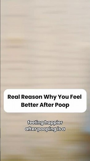 Why Does Pooping Feel So Good #secondbrain #gutbrainconnect #gutmicrobiome