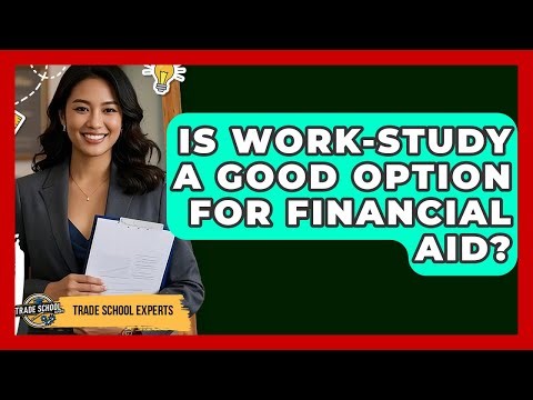 Is Work-Study A Good Option For Financial Aid? - Trade School Experts