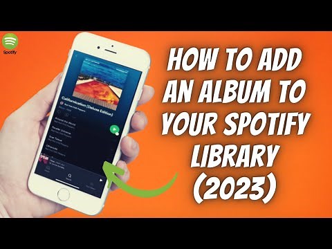 How To Add An Album To Your Spotify Library ✅