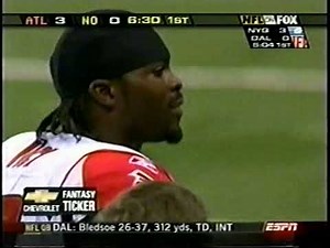 2005 Falcons at Saints Week 6