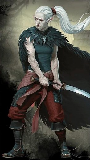 You Might Be a Shadar Kai #dnd5e #dungeonsanddragons #bg3 #shadarkai #dnd
