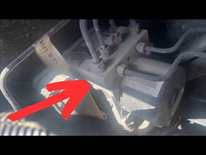 ABS Control Module ABS Control Module Dodge Journey 3.6L 2009-2020 Location and Replacement